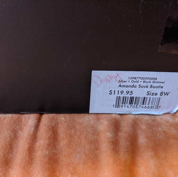 New- Eloquii Amanda Sock Bootie 8W - Picture 7 of 8